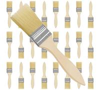 Kurtzy 24 Pack of Paint Brushes - Brush Head 38.1mm (1.5 inch) & Overall Brush Size 17.5cm (6.89 inches) Suitable for Messy Jobs That Involve Chip Painting, Silicon, Gesso, Staining, Varnishes, Glues