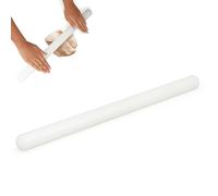 Kurtzy Polyethylene Patisserie Roller - 50 cm - Large Professional Non-Stick Rolling Roller - Smooth Rolling Pin for Fondant, Pizza, Pie, Biscuits, Pastry and Pasta