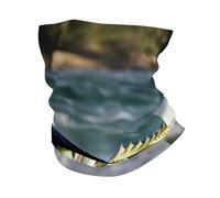 kurue Bass Fishing Wave Multi-Functional Sports Neck Gaiter - Ice Cooling, Face Mask & More | Essential Summer Accessory