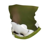 kurue cute Bichon Frise Dog Multi-Functional Sports Neck Gaiter - Ice Cooling, Face Mask & More | Essential Summer Accessory