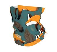 kurue Many foxes print Multi-Functional Sports Neck Gaiter - Ice Cooling, Face Mask & More | Essential Summer Accessory