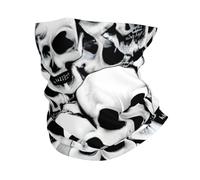 kurue Many Mexican Skull Multi-Functional Sports Neck Gaiter - Ice Cooling, Face Mask & More | Essential Summer Accessory