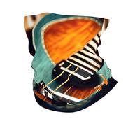 kurue Musical Guitar patterns Multi-Functional Sports Neck Gaiter - Ice Cooling, Face Mask & More | Essential Summer Accessory