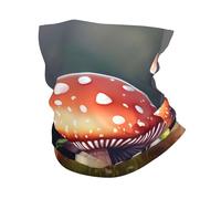 kurue Painting mushroom Multi-Functional Sports Neck Gaiter - Ice Cooling, Face Mask & More | Essential Summer Accessory