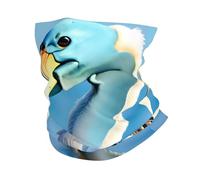 kurue Pelican Bird Blue Sea Sky Multi-Functional Sports Neck Gaiter - Ice Cooling, Face Mask & More | Essential Summer Accessory
