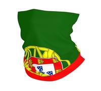 kurue Portuguese flag Multi-Functional Sports Neck Gaiter - Ice Cooling, Face Mask & More | Essential Summer Accessory
