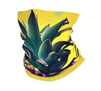 kurue Psych pineapple quote Multi-Functional Sports Neck Gaiter - Ice Cooling, Face Mask & More | Essential Summer Accessory