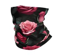kurue Rose flower of many Multi-Functional Sports Neck Gaiter - Ice Cooling, Face Mask & More | Essential Summer Accessory