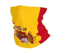 kurue Spanish flag Multi-Functional Sports Neck Gaiter - Ice Cooling, Face Mask & More | Essential Summer Accessory