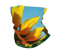 kurue sunflowers flowers Multi-Functional Sports Neck Gaiter - Ice Cooling, Face Mask & More | Essential Summer Accessory