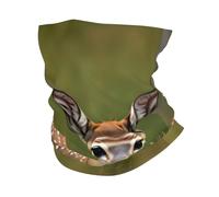 kurue Whitetail Deer Fawn in Wilderness Stag Multi-Functional Sports Neck Gaiter - Ice Cooling, Face Mask & More | Essential Summer Accessory