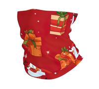 kurue Xmas Gift snowman Multi-Functional Sports Neck Gaiter - Ice Cooling, Face Mask & More | Essential Summer Accessory