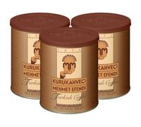 Kurukahveci Mehmet Efendi Turkish Coffee, 100% Arabica, 250g (Pack of 3)
