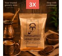 Authentic Turkish Coffee Kurukahveci Mehmet Efendi (5x100g) Uk Seller &FreePost