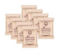 KURUKAHVECI MEHMET EFENDI Turkish Coffee, Arabica Beans, Roasted Ground,Rich Aroma, Fresh, Medium to Heavy-bodied, Original Taste Since 1871 (3.52 OZ / 100 Gr) Pack of 8