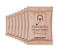 Kurukahveci Mehmet Efendi Turkish Coffee, Medium Roast, 100 g (Pack of 8) | 100% Arabica, Extra Fine Grind for Cezve and Ibrik, Rich Aroma, Vegan, Gluten Free, Roasted in Istanbul Since 1871