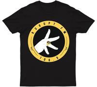 Kurupt Chabuddy 108.9 Fm G Mc Grindah Mens Black T-Shirt Graphic Tee Printed Unisex Black L
