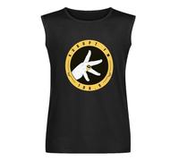 Kurupt People Just Do Nothing Chabuddy 108.9 Fm G Mc Grindah Mens Sleeveless T-Shirt Casual Unisex Black Vest Tank Tee Tops 3XL