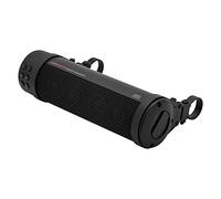 Kuryakyn 2720 MTX Road Thunder Weather Resistant Motorcycle Sound Bar Plus: 300 Watt Handlebar Mounted Audio Speakers with Bluetooth, USB Power Charger, Satin Black