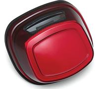 Kuryakyn 2910 Motorcycle Lighting Accessory: Tracer LED Taillight with License Plate Illumination, Red