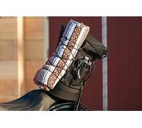 Kuryakyn 5282 Momentum Freeloader Expandable Motorcycle Travel Luggage: Weather Resistant Duffle Bag with Sissy Bar Straps, Black, 12" D x 18" T