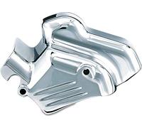 Kuryakyn 7846 Motorcycle Engine Accessory: Starter Cover Accent for 1999-2006 Harley-Davidson Motorcycles, Chrome, Black