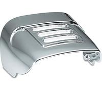 Kuryakyn 8130 Motorcycle Accent Accessory: Slotted Taillight Cover for 1973-2019 Harley-Davidson Motorcycles, Chrome, black