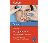 Kurzgrammatik Deutsch: Kurzgrammtik Deutsch - Bilingual