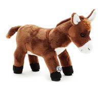 Kuscheltiere.biz Poitou Donkey Cuddly Toy Brown Standing Plush Flora - Cuddly Toys