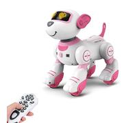 KUSCOR Robot Dog, Interactive Toys Smart Pet for Kids Boys and Girls Pink