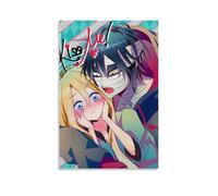 KUSDPKAJC Angels of Death Anime Poster Decorative Painting Canvas Wall Art Living Room Poster Bedroom Painting Wall Art Picture Print Modern Family Room Decor 20 x 30 Inches (50 x 75 cm)