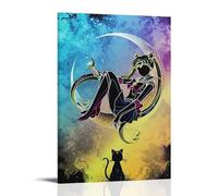 KUSDPKAJC Anime Sailor Moon Poster Decorative Painting Canvas Wall Art Living Room Poster Bedroom Painting Wall Art Picture Print Modern Family Room Decor 16 x 24 Inches (40 x 60 cm)