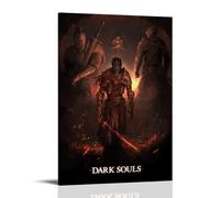 KUSDPKAJC Dark Souls 3 Art Posters Decorative Painting Canvas Wall Art Living Room Poster Bedroom Painting Wall Art Picture Print Modern Family Room Decor 16 x 24 Inches (40 x 60 cm)