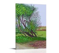 KUSDPKAJC David-hockney-spring Poster Decorative Painting Canvas Wall Art Living Room Poster Bedroom Painting Wall Art Picture Print Modern Family Room Decor 24 x 36 Inches (60 x 90 cm)
