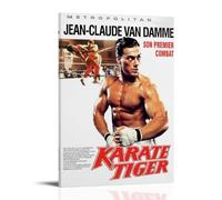 KUSDPKAJC Jean Claude Van Damme Shangge Yundun Poster Decorative Painting Canvas Wall Art Living Room Poster Bedroom Painting, Wall Art Picture Print Modern Family Room Decor 12 x 18 Inches (30 x 45