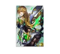KUSDPKAJC Mythra Xenoblade Chronicles 2 Posters Decorative Painting Canvas Wall Art Living Room Poster Bedroom Painting Wall Art Picture Print Modern Family Room Decor 16 x 24 Inches (40 x 60 cm)