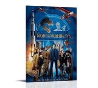 KUSDPKAJC Night at The Museum Movie Poster Decorative Painting Canvas Wall Art Living Room Poster Bedroom Painting Wall Art Picture Print Modern Family Room Decor 08 x 12 Inches (20 x 30 cm)