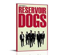 KUSDPKAJC RESERVOIR DOGS Movie Poster Decorative Painting Canvas Wall Art Living Room Poster Bedroom Painting Wall Art Picture Print Modern Family Room Decor 20 x 30 Inches (50 x 75 cm)