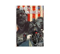 KUSDPKAJC Sons of Anarchy Art Poster Decorative Painting Canvas Wall Art Living Room Poster Bedroom Painting Wall Art Picture Print Modern Family Room Decor 08 x 12 Inches (20 x 30 cm)