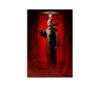 KUSDPKAJC Terrifier-2 Horror Movie Poster Decorative Painting Canvas Wall Art Living Room Poster Bedroom Painting Wall Art Picture Print Modern Family Room Decor 20 x 30 Inches (50 x 75 cm)