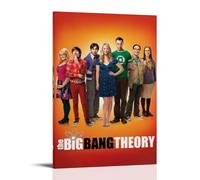 KUSDPKAJC The Big Bang Theory Fan Art Poster Decorative Painting Canvas Wall Art Living Room Poster Bedroom Painting Wall Art Picture Print Modern Family Room Decor 08 x 12 inches (20 x 30 cm)