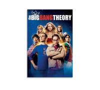 KUSDPKAJC The Big Bang Theory Series Art Poster Decorative Painting Canvas Wall Art Living Room Poster Bedroom Painting Wall Art Picture Print Modern Family Room Decor 12 x 18 Inches (30 x 45 cm)