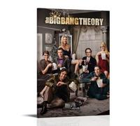 KUSDPKAJC The Big Bang Theory TV Cast Poster Decorative Painting Canvas Wall Art Living Room Poster Bedroom Painting Wall Art Picture Print Modern Family Room Decor 24 x 36 inches (60 x 90 cm)