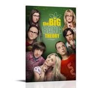 KUSDPKAJC The Big Bang Theory TV Series Art Poster Decorative Painting Canvas Wall Art Living Room Poster Bedroom Painting Wall Art Picture Print Modern Family Room Decor 08 x 12 Inch (20 x 30 cm)