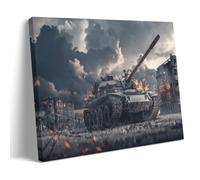 KUSDPKAJC War Thunder Tank Poster Decorative Painting Canvas Wall Art Living Room Poster Bedroom Painting Wall Art Picture Print Modern Family Room Decor 24 x 36 inches (60 x 90 cm)