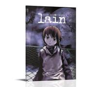 KUSDPKAJC Watch Serial Experiments Lain Poster Decorative Painting Canvas Wall Art Living Room Poster Bedroom Painting Wall Art Picture Print Modern Family Room Decor 12 x 18 Inches (30 x 45 cm)