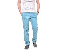 Kushiro Mens Angara Cotton Twill Chinos Pant Delphinium Blue 30L