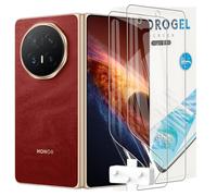 KUSINHOKA 2 PACK Exterior Screen Protector for Honor Magic V6 5G/Magic V5/Magic V3/Magic V2,Not Glass Scratchproof,Bubble Free,Easy Installation,HD Fingerprint Unlock Full Coverage Flexible TPU Film
