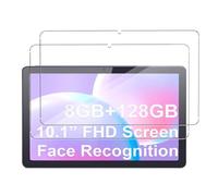 KUSINHOKA [2 Pack] Screen Protector Compatible with UMIDIGI Active T1 Tempered Glass,Ultra Resistant,Anti Fingerprints,HD Clear,No Bubbles,9H Hardness Protector Film Tempered Glass Film,Transparent