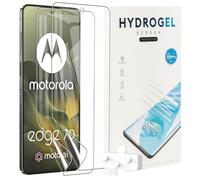 KUSINHOKA 2 PACK Screen Protector for Motorola Edge 70，Not Glass Scratchproof,Bubble Free,Easy Installation,HD Fingerprint Unlock Full Coverage Flexible TPU Screen Protector Film,Transparent